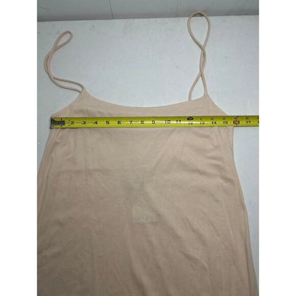 RAEY Square-Neck Cotton-Blend Jersey Maxi Slip Dress in Ivory. NWT. Size 8 US - Picture 6 of 10